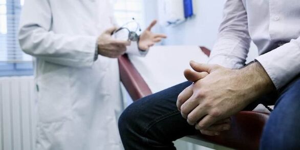 Návšteva lekára pre prostatitídu